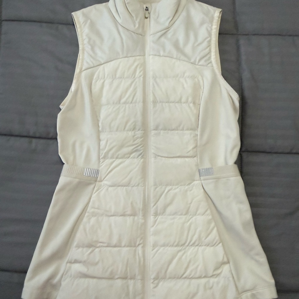 Lululemon Down For It All Vest Light Ivory 2